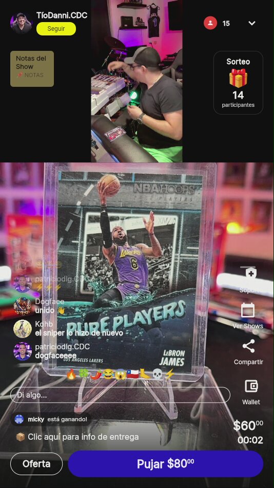LeBron James Pure Players Card