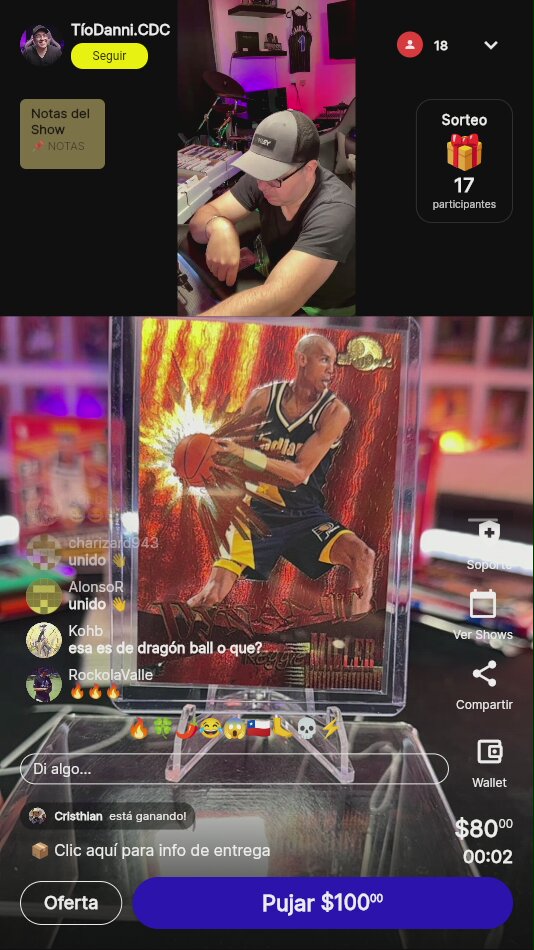 Carta Skybox 1995 Grant Hill