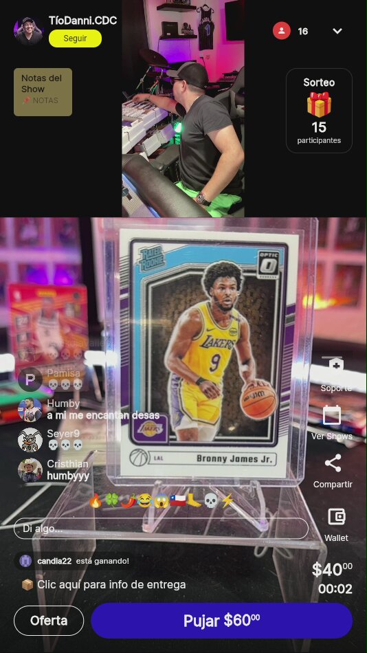 Bronny James Jr. Rookie Card