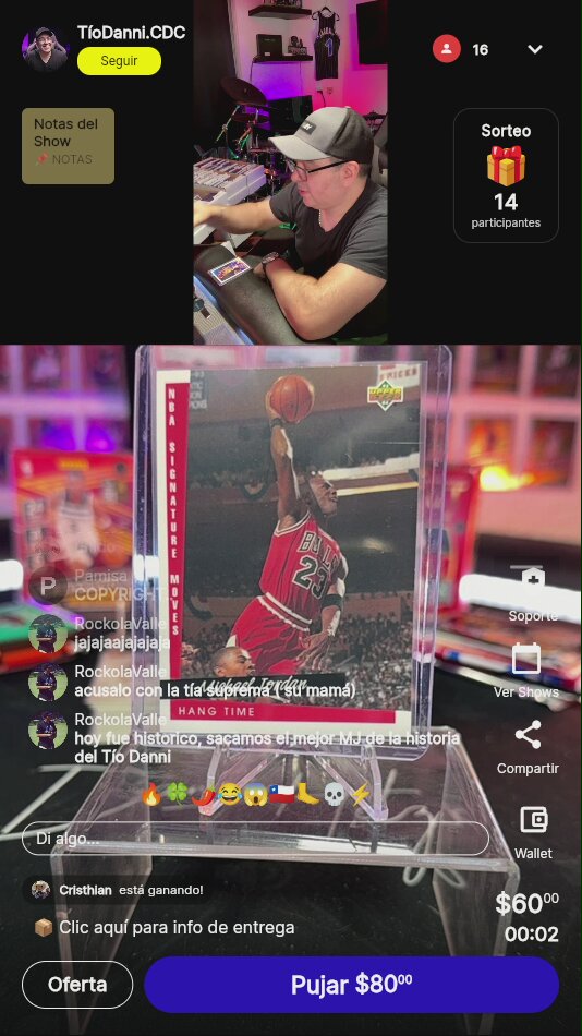 Jordan Upper Deck 1993 Hang Time