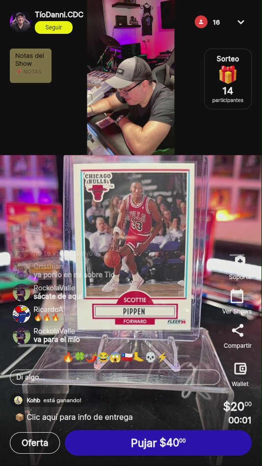 Scottie Pippen Upper Deck Card