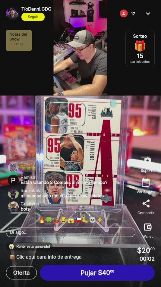 Carta Upper Deck Triple 1996-97