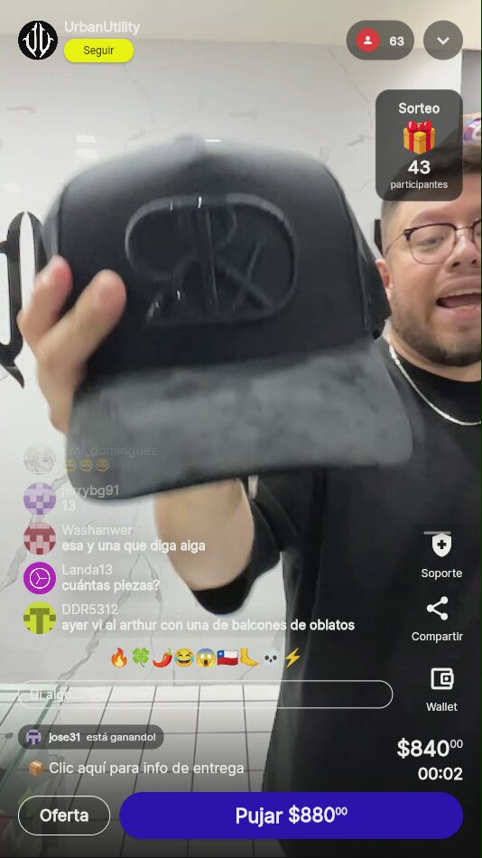 Gorra Urban Utility con logo