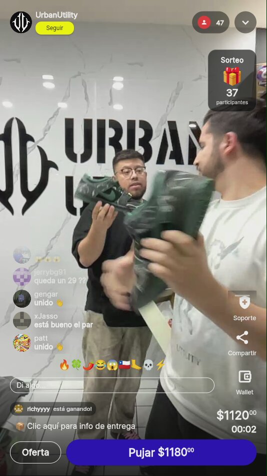 Tenis Urban Utility 28.5