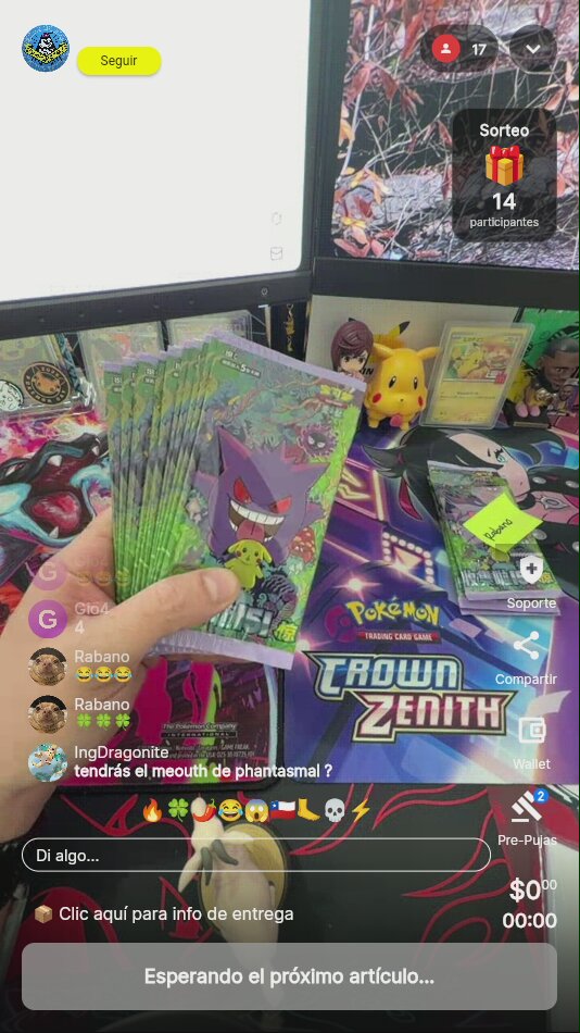 Pokémon Meowth Phantasmal Flames