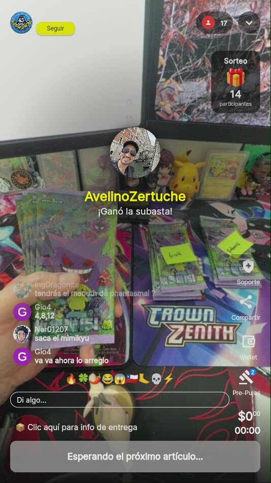 Pokémon Crown Zenith Booster Pack