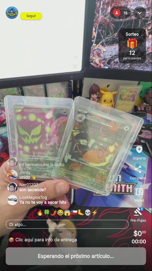 Cartas Pokémon Mega Dream ex