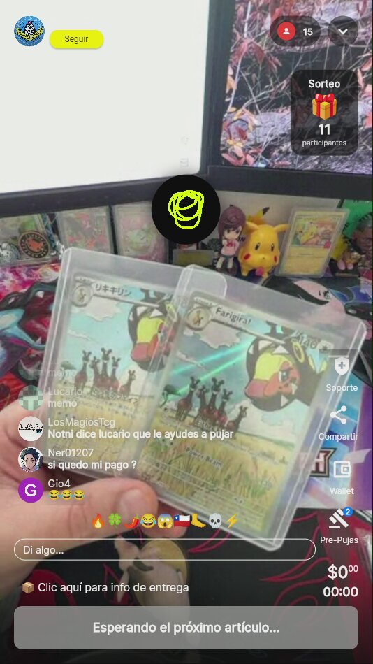 Carta Pokémon Farigiraf Paldea Evolved