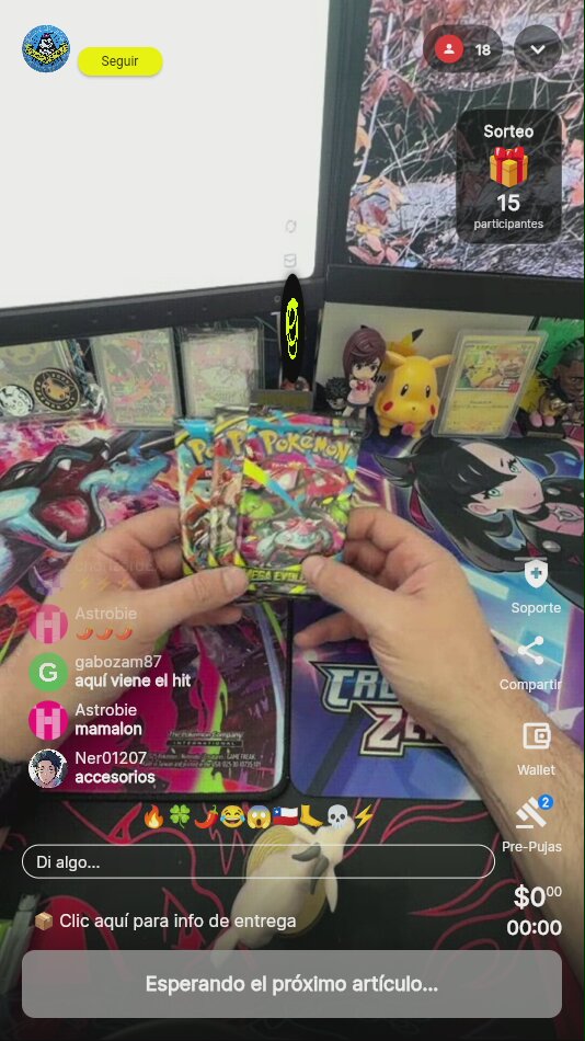 Tres sobres Pokémon Mega Evolution