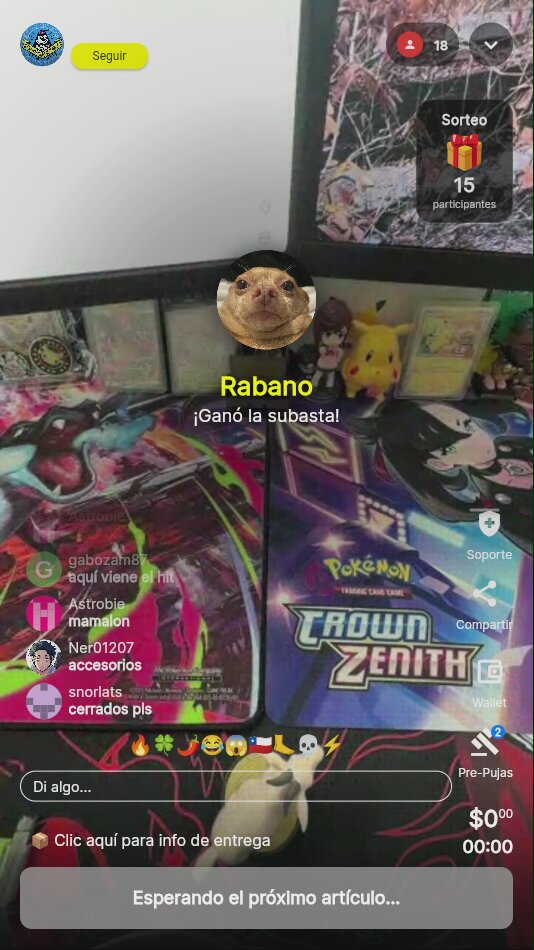 Moneda Pokémon Charizard UPC/ETB