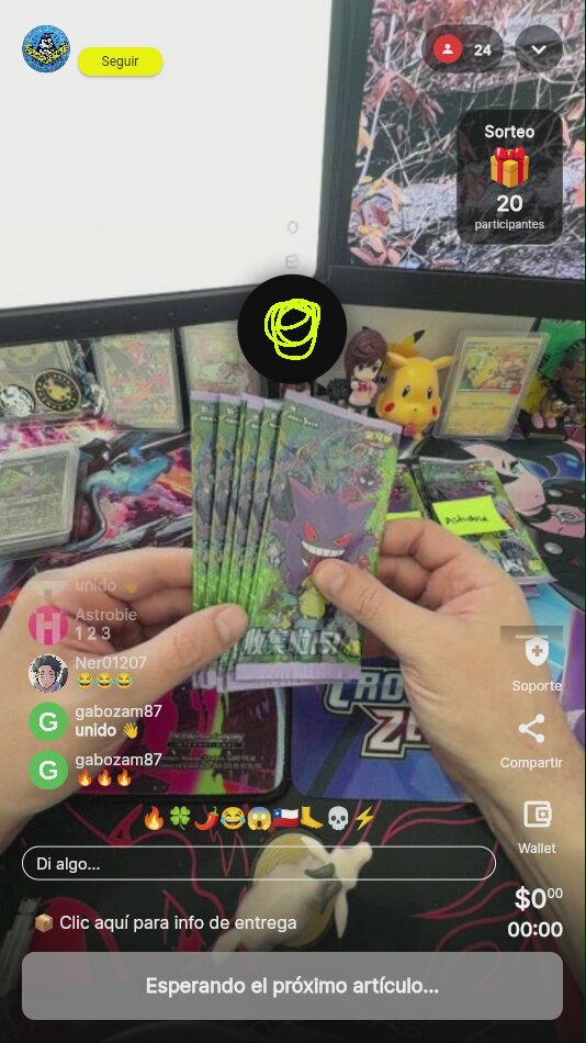 Pokémon TCG: Tres sobres sellados