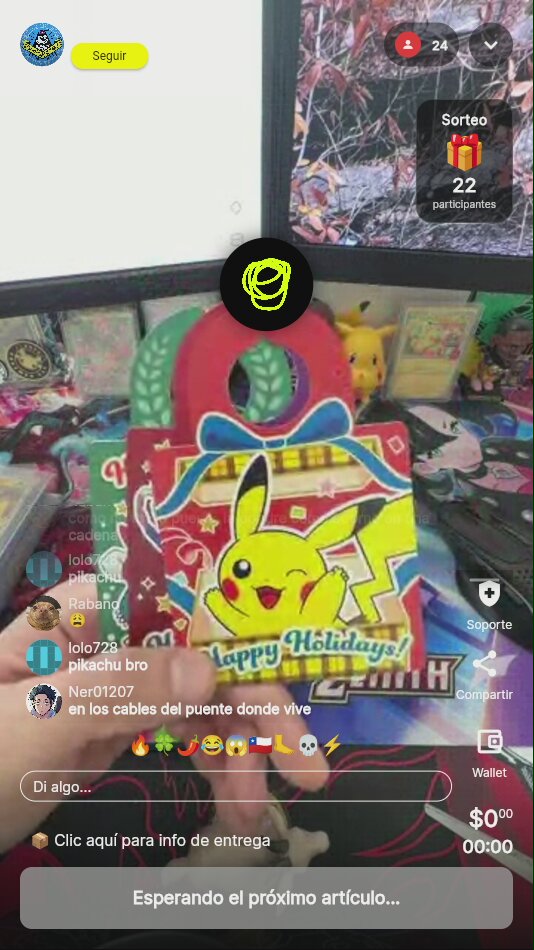 Pokémon Crown Zenith Ornament Pikachu