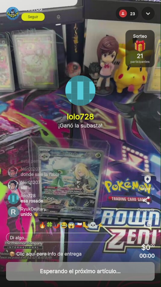 Pokémon Roserade TG02/TG30 Crown Zenith
