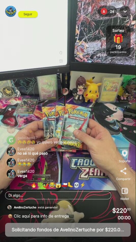 Sobres Pokémon Crown Zenith