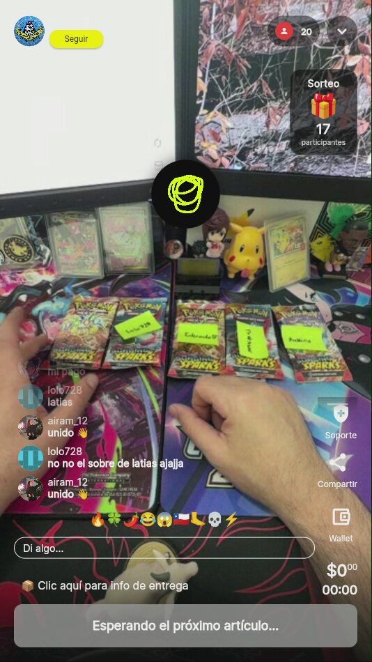 Sobre Pokémon Surging Sparks