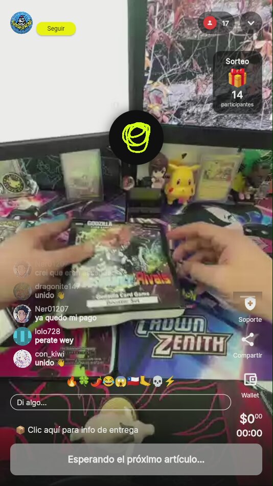 Pokémon Crown Zenith cartas variadas