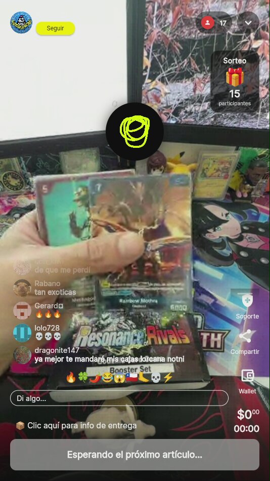 Godzilla TCG Resonance Rivals carta