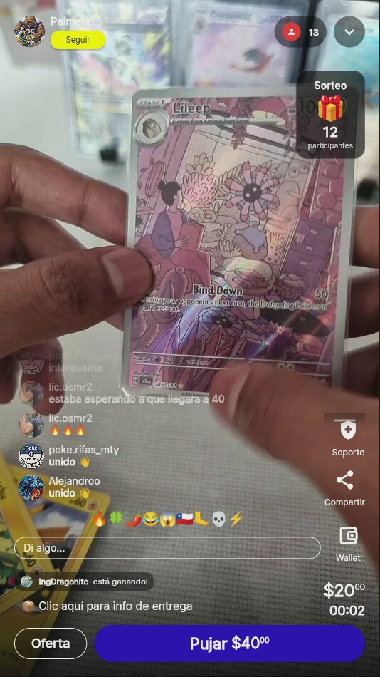 Pokémon Lileep Illustration Rare