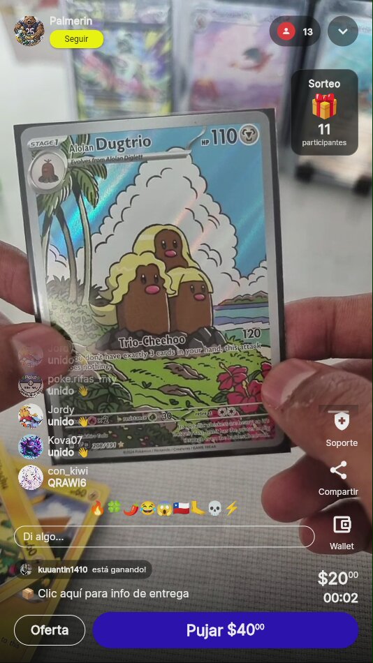 Carta Pokémon Feebas Illustration Rare