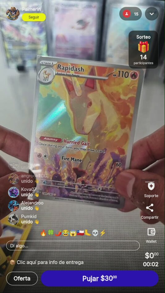 Rapidash Illustration Rare Destined Rivals