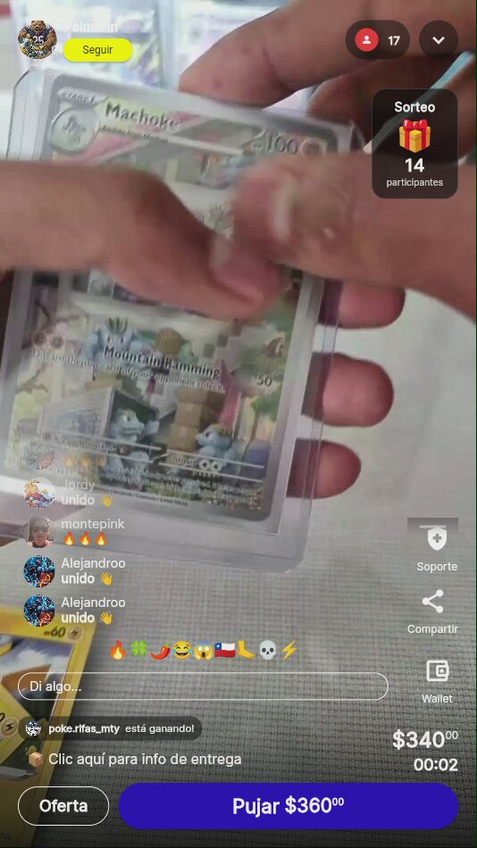 Carta Pokémon Machoke