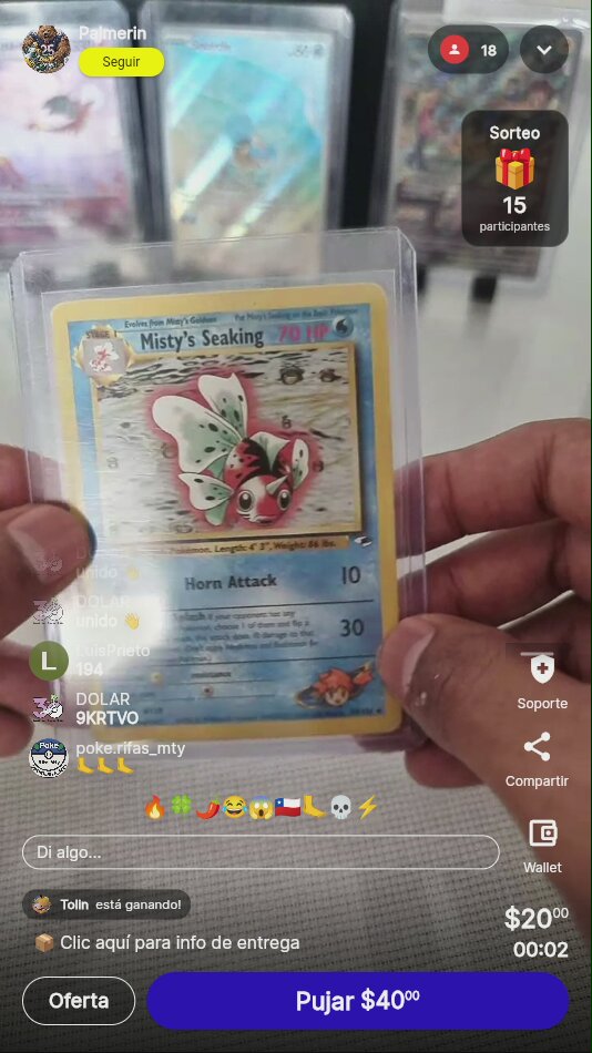 Misty's Seaking Gym Heroes