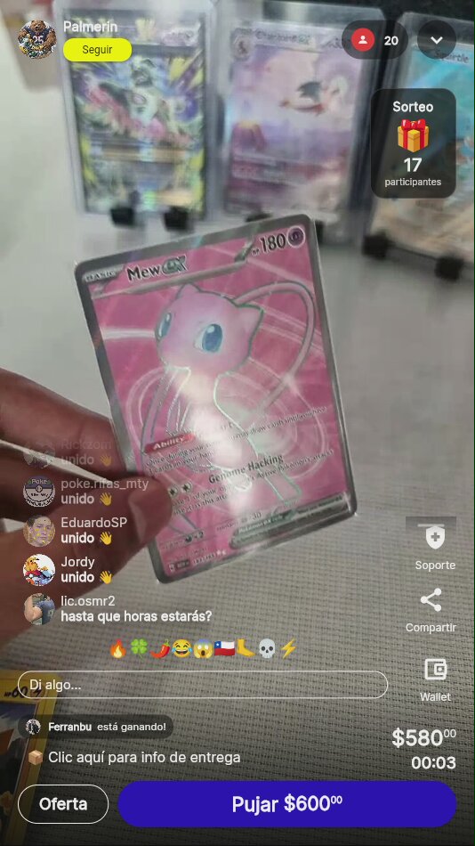 Mew ex 151 Scarlet & Violet