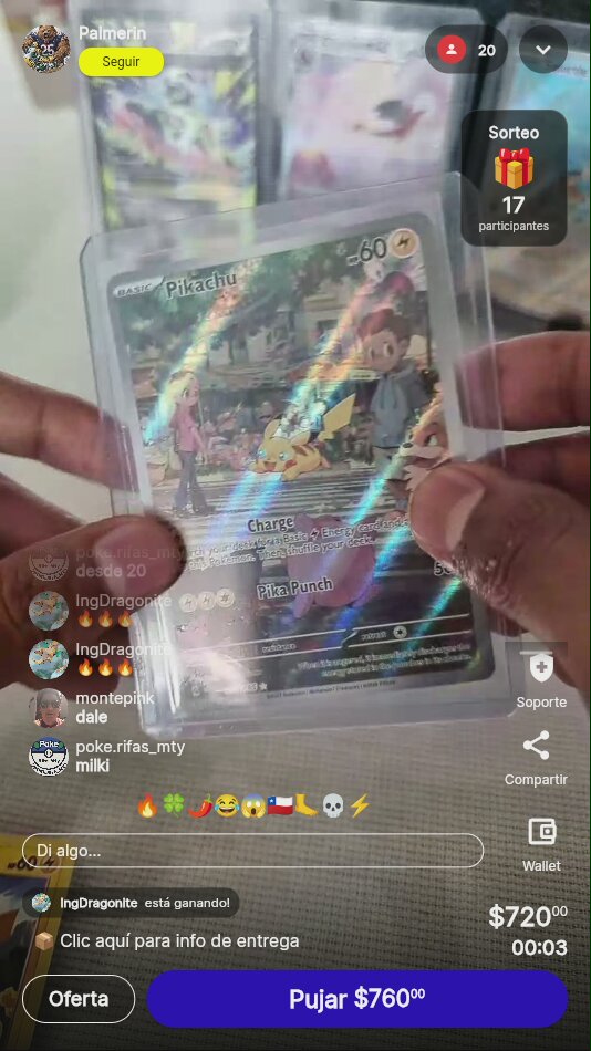 Pikachu Escena Charge Pika Punch Pokémon