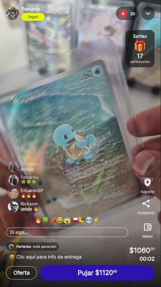 Carta Pokémon Squirtle Play Rough