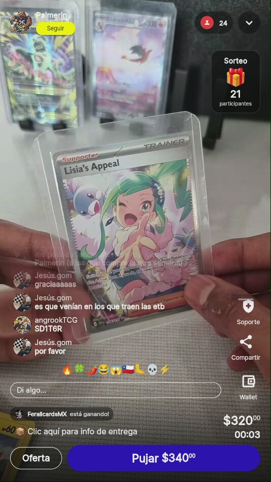 Lisia's Appeal 151 Reverse Holo