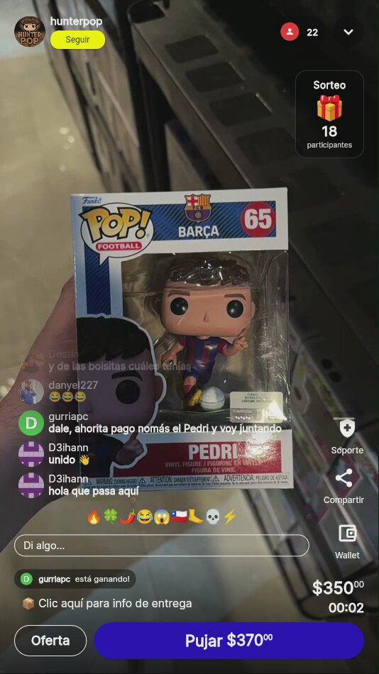 Funko Pop Pedri FC Barcelona