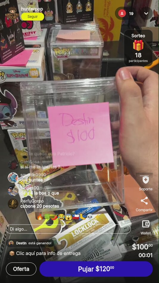 Funko Pop Destin Walmart Exclusivo