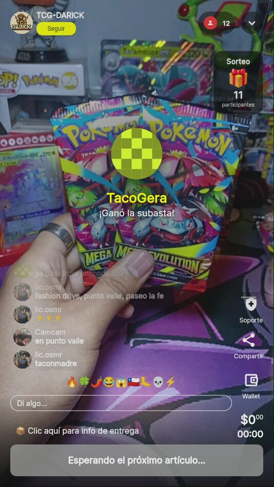 Pokémon Mega Evolution Booster Pack