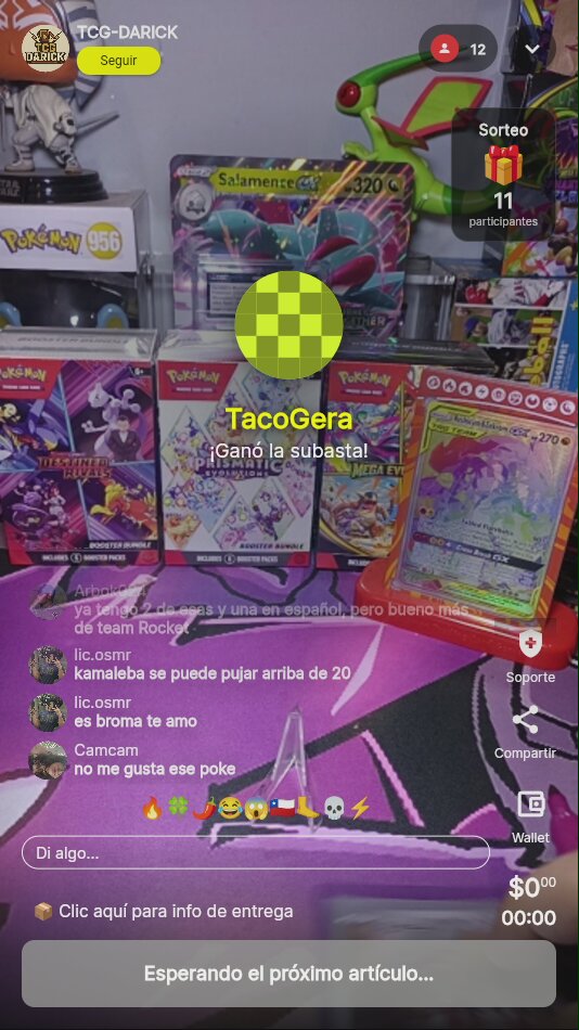 Carta Pokémon Team Rocket