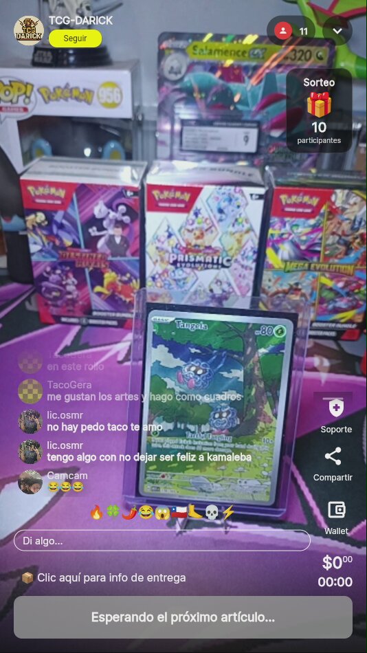 Carta Pokémon Tangela