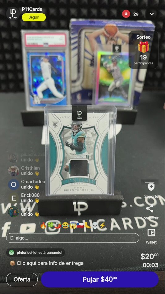 Brian Thomas Jr. National Treasures