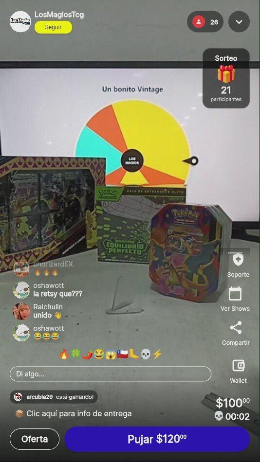 Pokémon Equilibrio Perfecto y Charizard