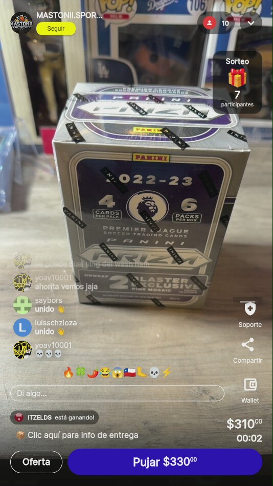 Panini Prizm Premier League Blaster