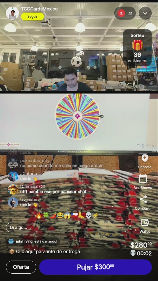 Rifa de sobres Pokémon