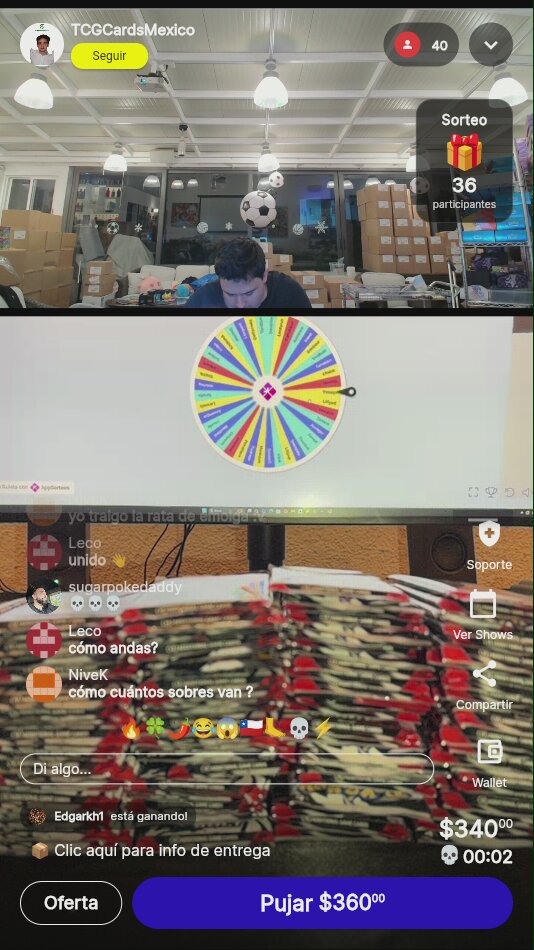 Sobres de Pokémon TCG variados