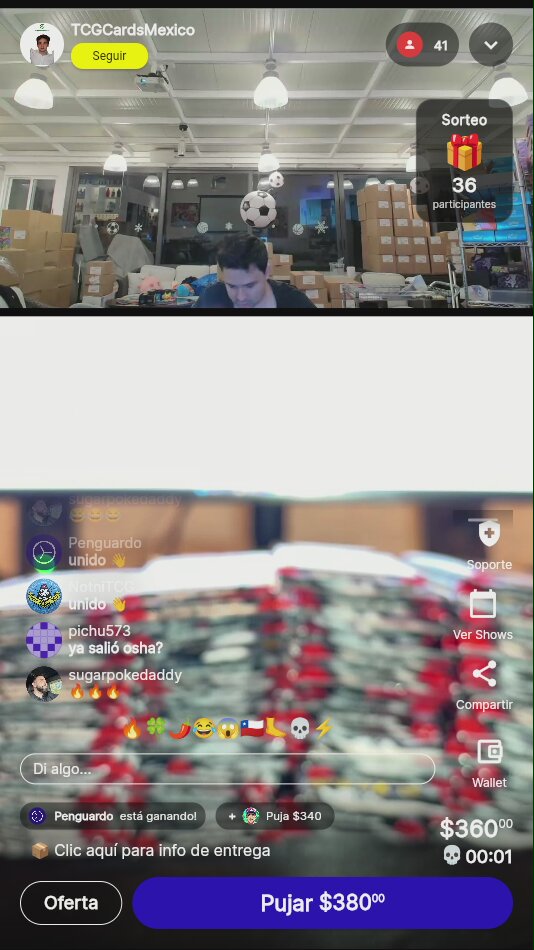 Lotes de cartas coleccionables