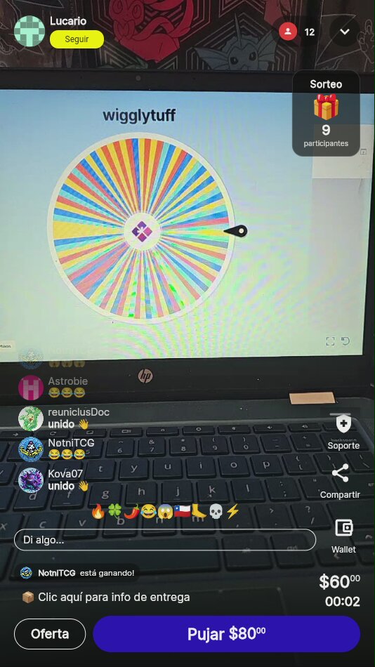 Ruleta Pokémon Wigglytuff TCG