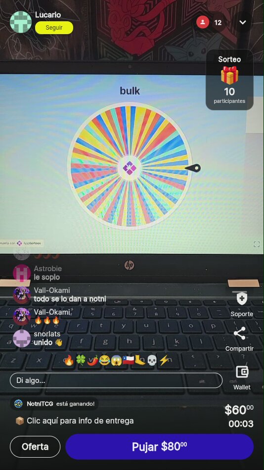 Rueda de la suerte: ¡Dos vueltas!