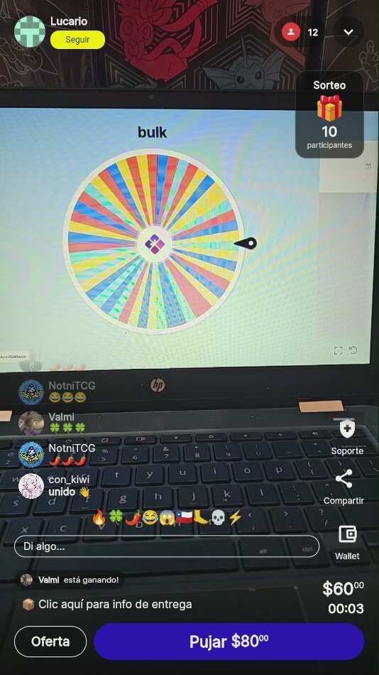 Rifa Vuelta Bulk Multicolor