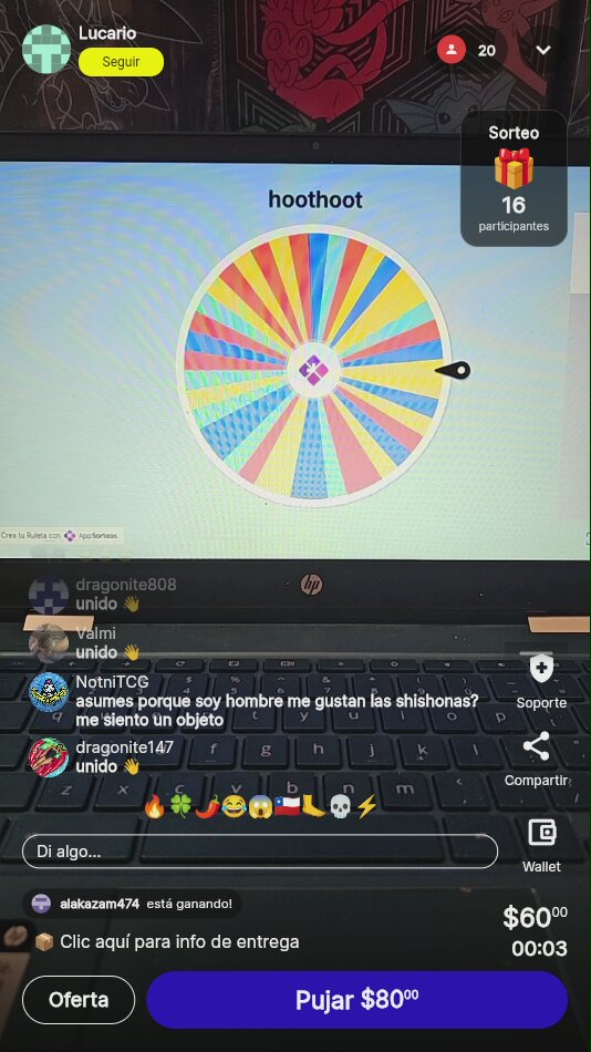 Rifa Pokémon Phantasmal Play