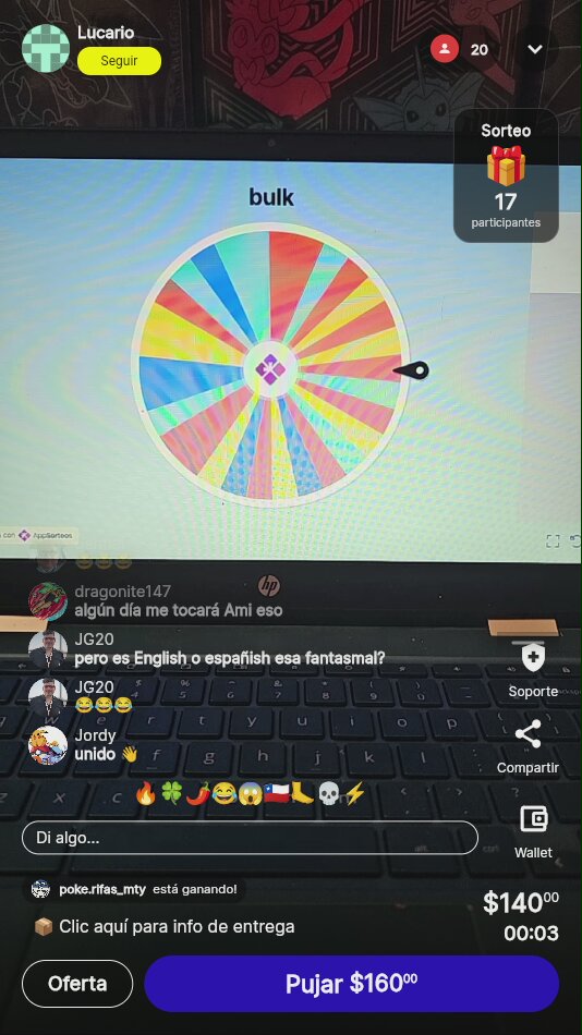 Rifa de Bulk Pokémon TCG