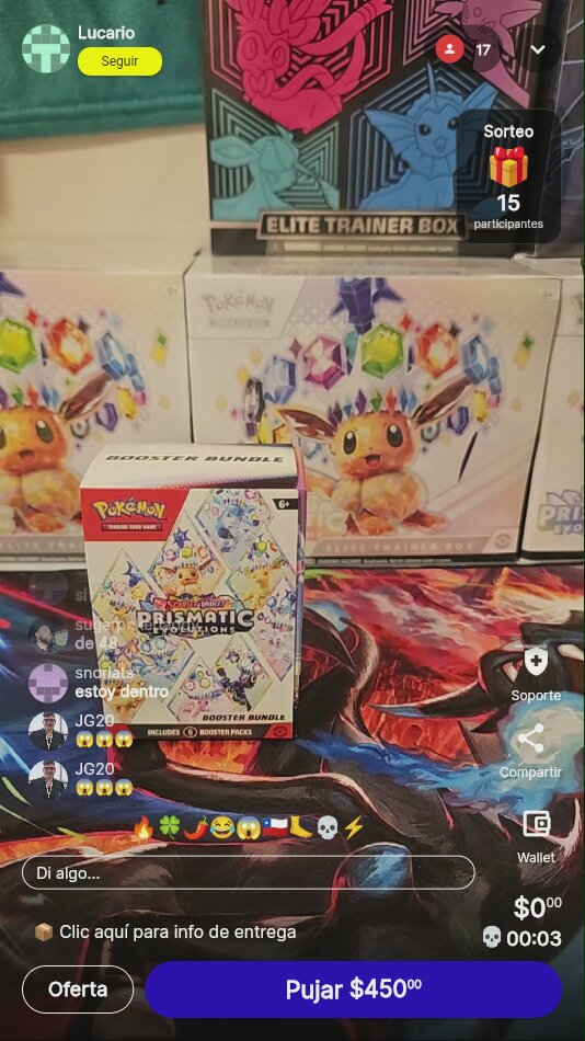 Pokémon TCG Prismatic Booster Bundle