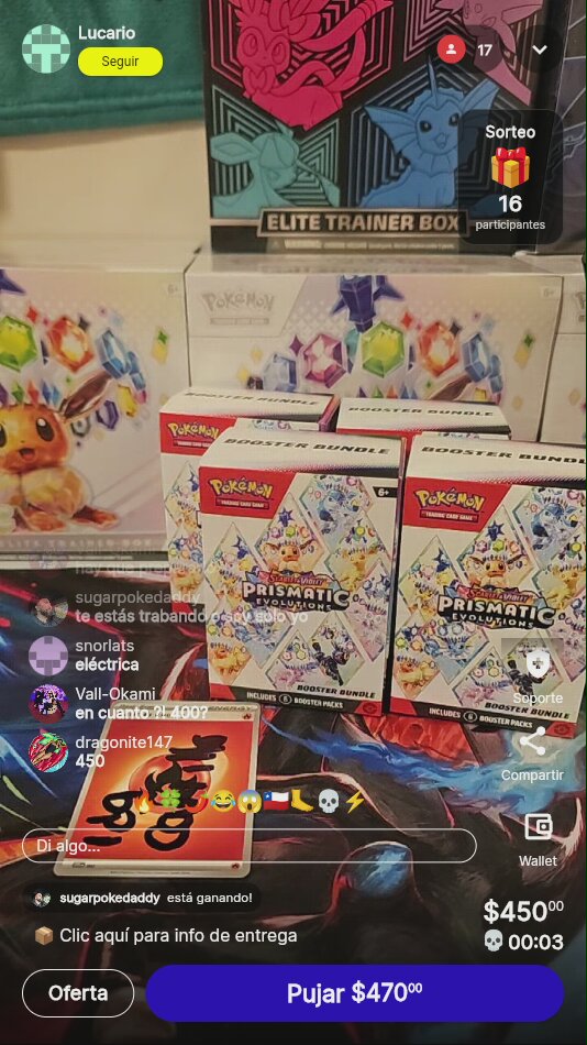Pokémon Prismatic Evolutions Booster Bundle