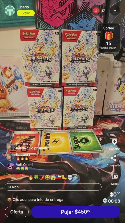 Pokémon Prismatic Evolutions Booster Bundle