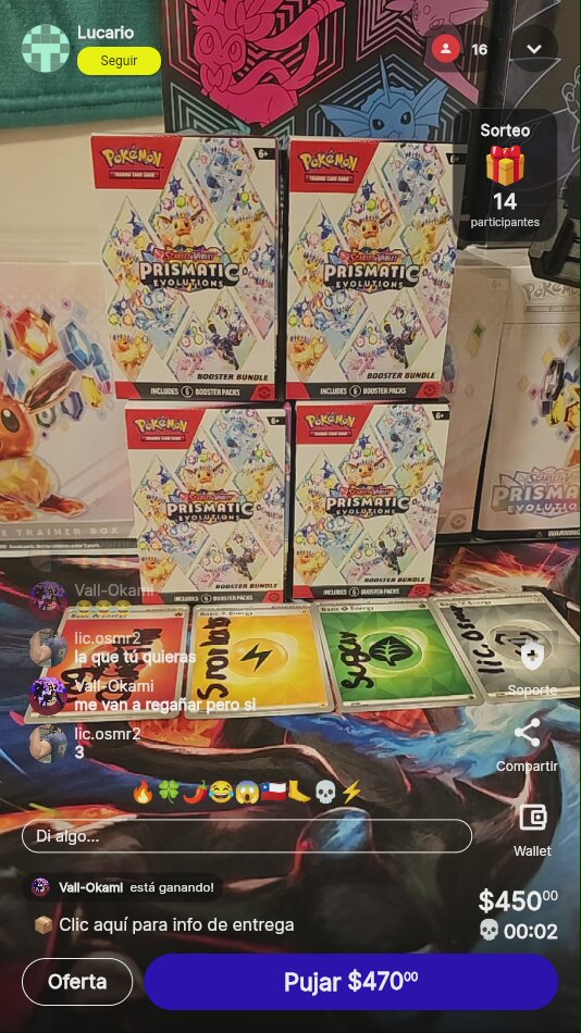 Pokémon Prismatic Evolution Booster Bundle
